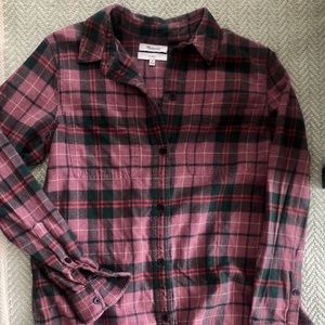 Madewell flannel button down